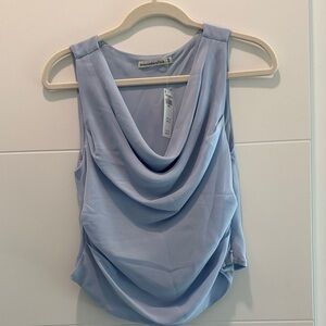 Abercrombie & Fitch Blue Sleeveless Top